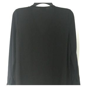 Vince Camuto Black dress top 3/4 sleeves v neck
